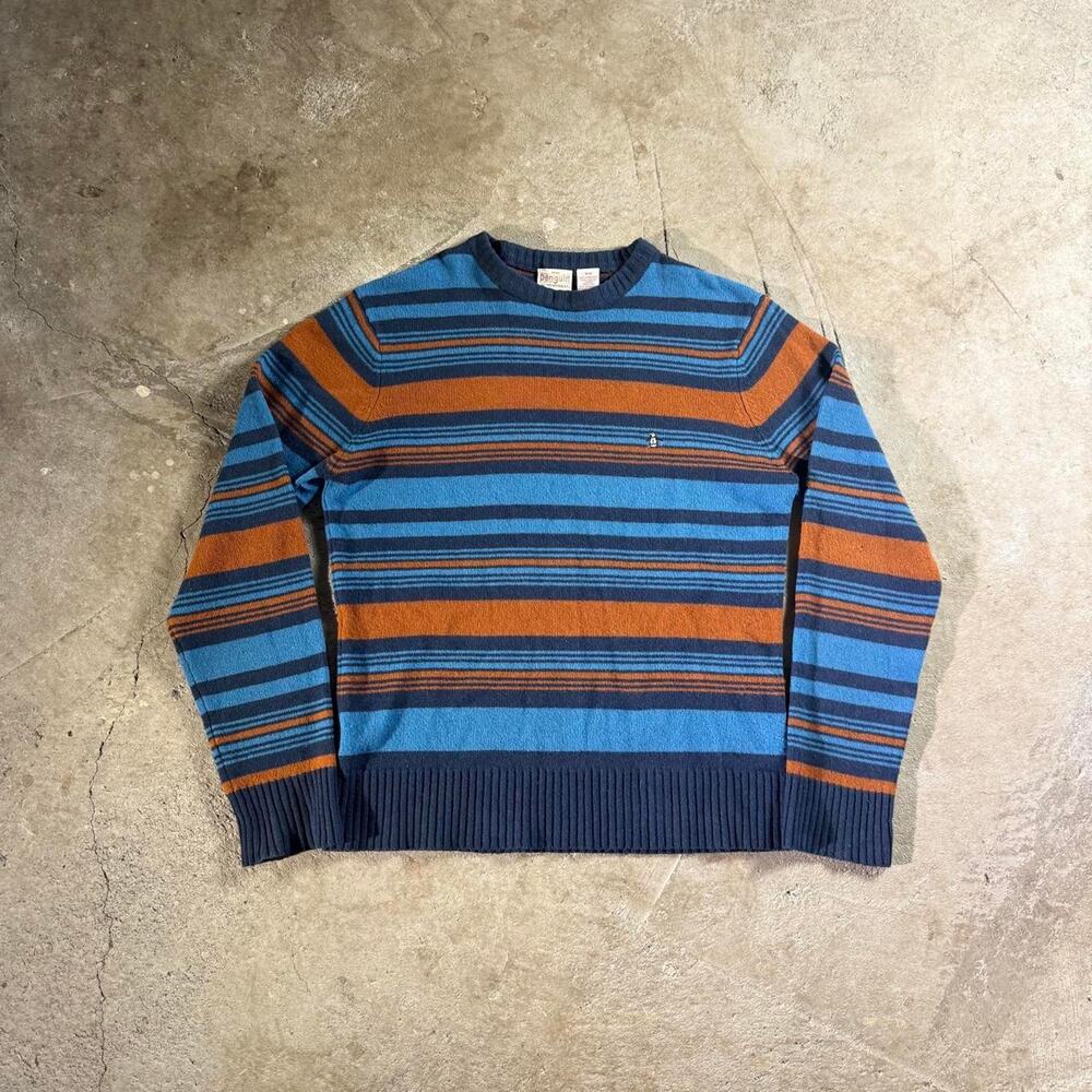 Vintage 90’s Penguin By Munsingwear Striped Sweater
